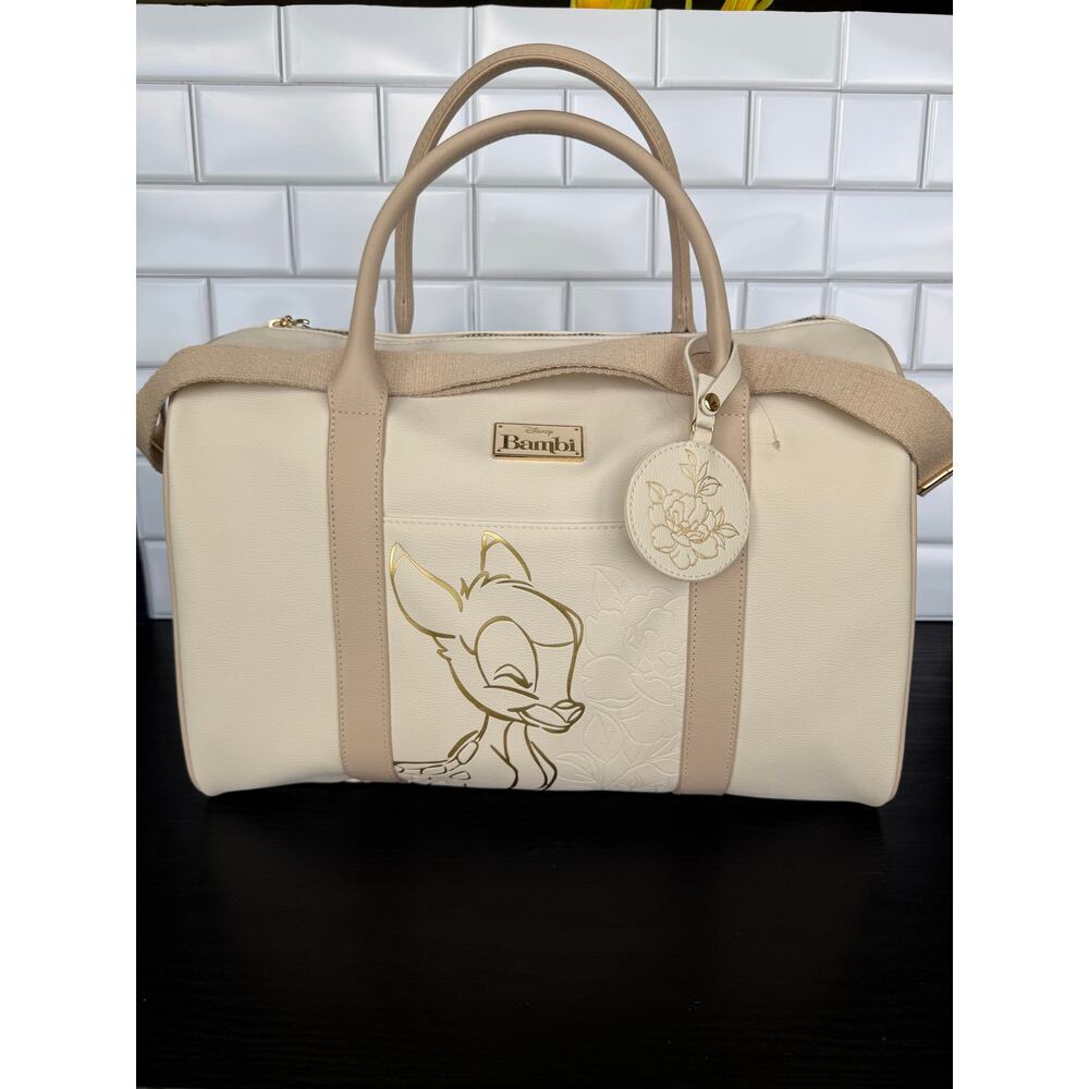 Disney x Primark Bambi Embossed Weekender Bag NWT